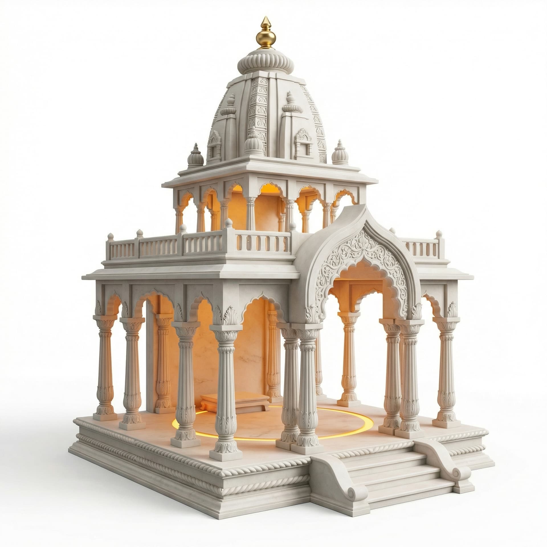 Royal Palace Style Mandir — 1
